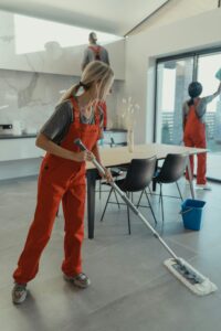Cleaning services for removals