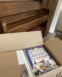 How do I pack a box for moving