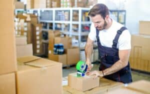 What is the lightest packing material?